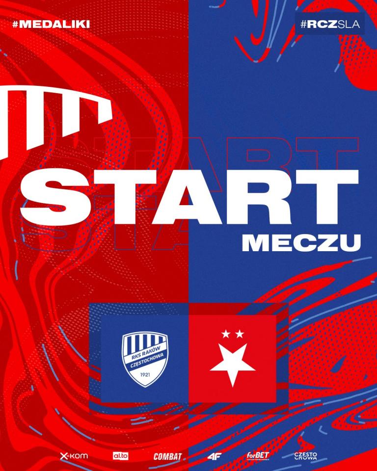 Raków Częstochowa - Slavia Praga 2:1 (18.08.2022)
