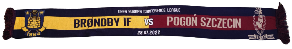 Szalik Brøndby Kopenhaga - Pogoń Szczecin 4:0 (28.07.2022)