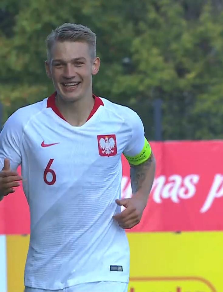 Jan Biegański (Polska - Portugalia 3:1 U20, 27.09.2022).