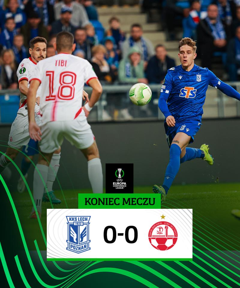 Lech Poznań - Hapoel Beer Szewa 0:0 (06.10.2022)