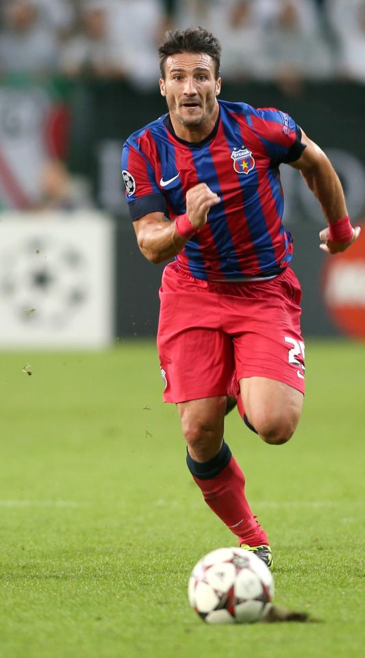 Federico Piovaccari (Legia Warszawa - Steaua Bukareszt 2:2, 27.08.2013)
