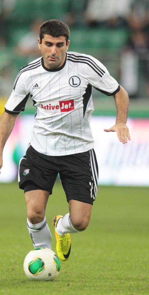 Wladimer Dwaliszwili (Legia Warszawa - The New Saints FC 1:0, 24.07.2013)