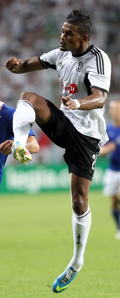 Dossa Júnior (do meczu Molde FK - Legia Warszawa 1:1, 31.07.2013).
