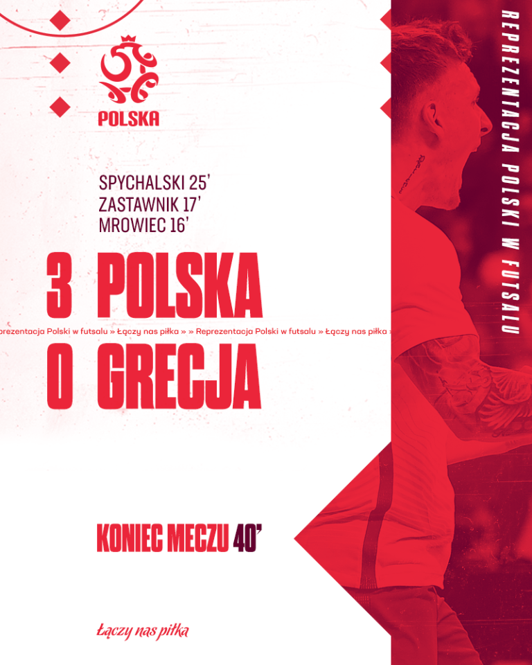 Polska - Grecja 3:0 (19.09.2022) Futsal