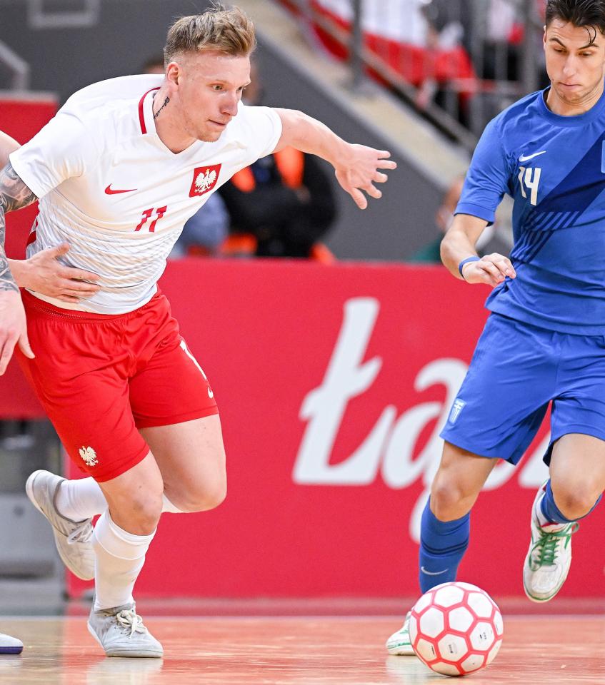Polska - Grecja 3:0 (19.09.2022) Futsal Mateusz Mrowiec