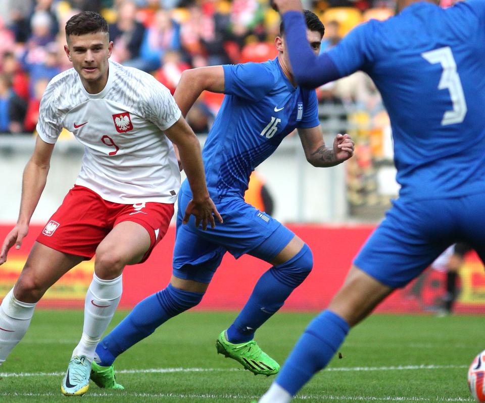Polska - Grecja 0:1 U21 (23.09.2022) Filip Szymczak