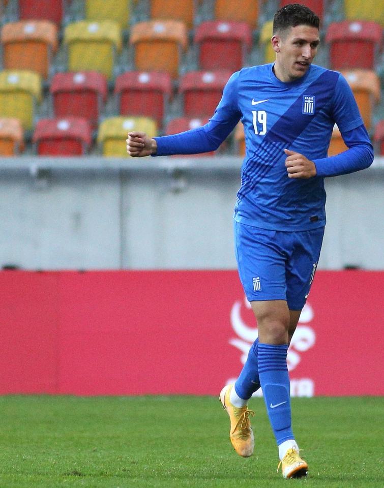 Polska - Grecja 0:1 U21 (23.09.2022) Michalis Kossidis