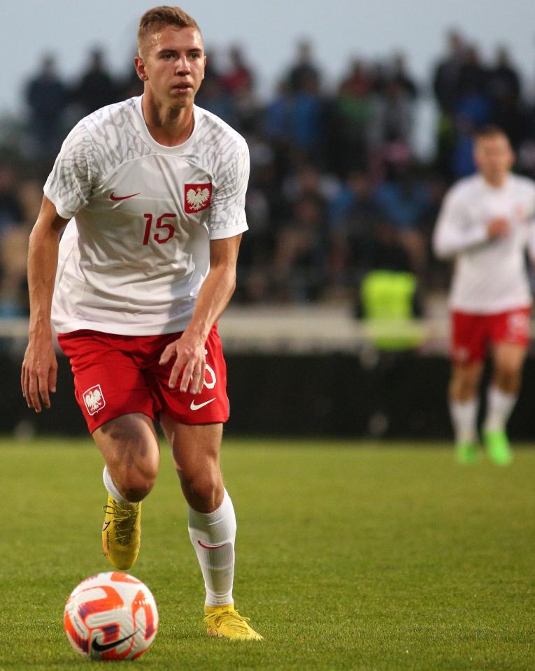 Polska - Łotwa 1:1 U21 (27.08.2022) Bartłomiej Kłudka