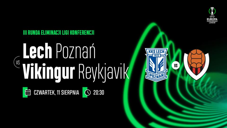 Poster Lech Poznań - Víkingur Reykjavík 4:1 pd. (11.08.2022)