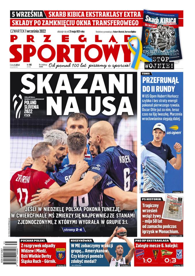 Ruch Chorzów - Górnik Zabrze 0:1 (01.09.2022) Przegląd Sportowy przed