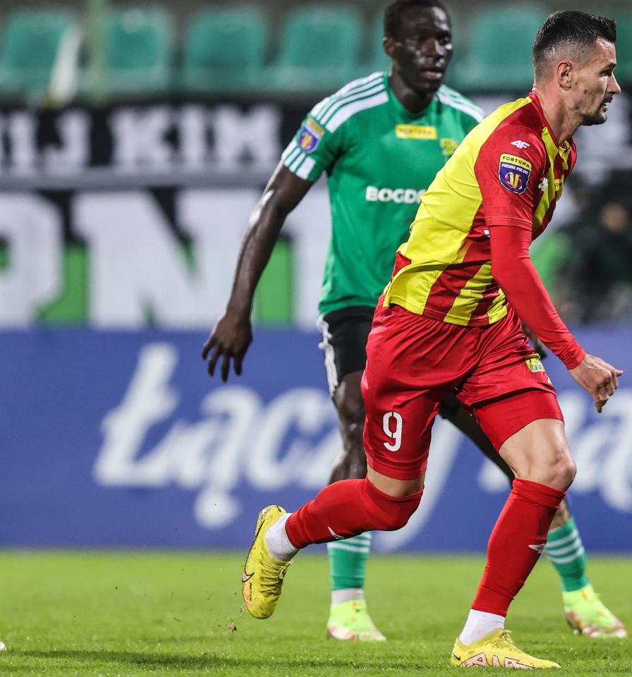 Górnik Łęczna - Korona Kielce 1:0 (18.10.2022) Adam Frączczak