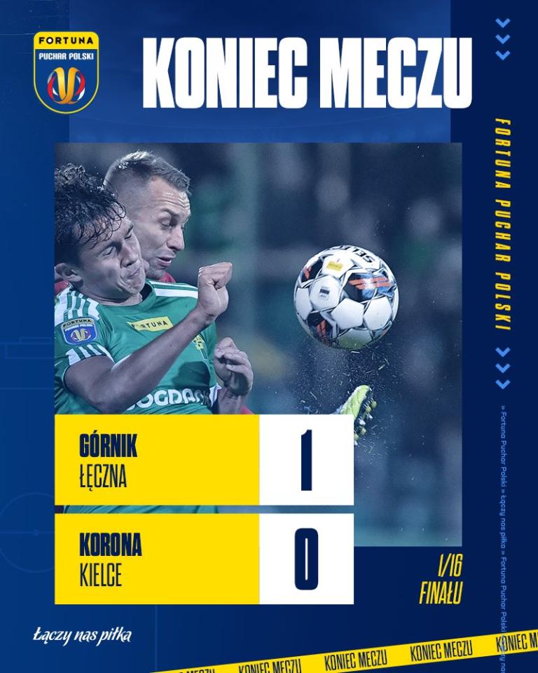 Górnik Łęczna - Korona Kielce 1:0 (18.10.2022)