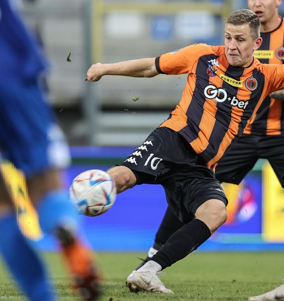 Pogoń Siedlce - Chrobry Głogów 3:1 (20.10.2022) Rafał Wolsztyński