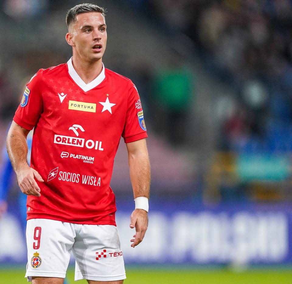 Wisła Kraków - Puszcza Niepołomice 2:2, k. 6-5 (19.10.2022) Angel Rodado