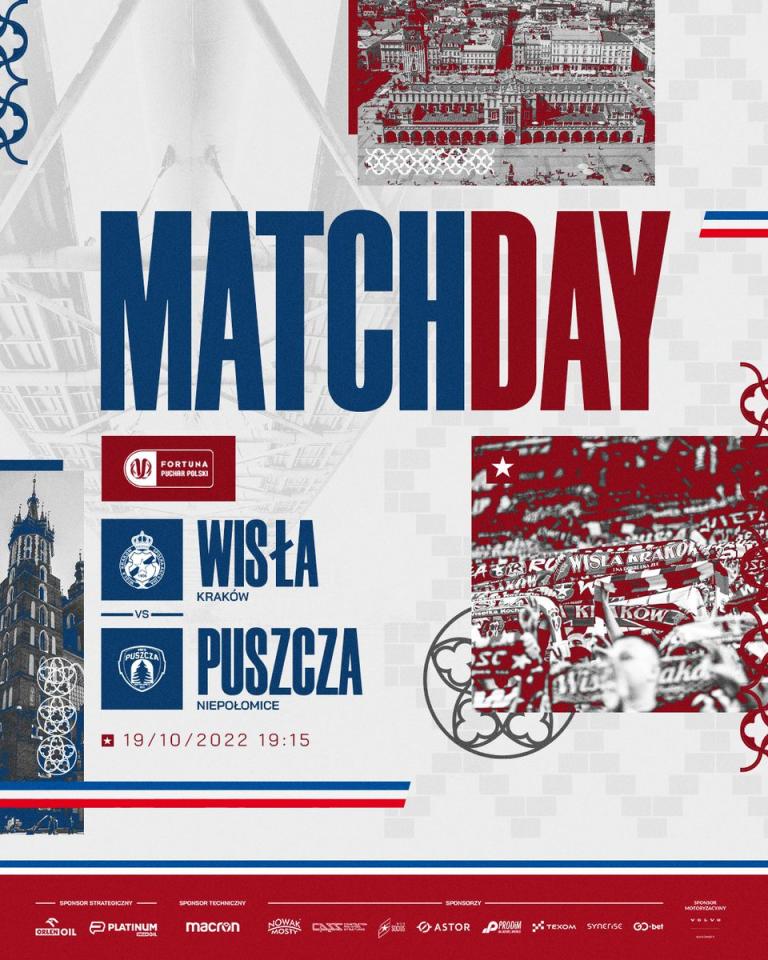 Wisła Kraków - Puszcza Niepołomice 2:2, k. 6-5 (19.10.2022)