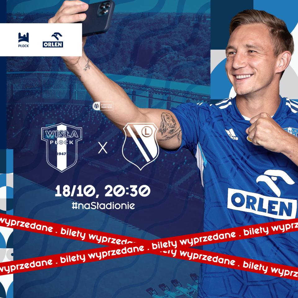 Wisła Płock - Legia Warszawa 0:3 (18.10.2022)