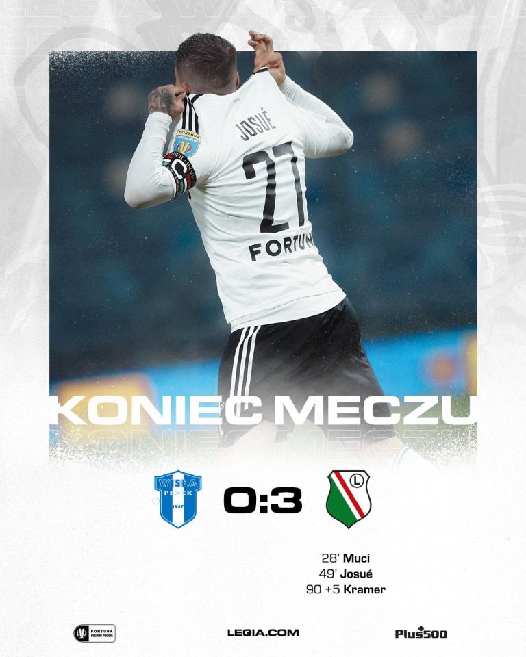 Wisła Płock - Legia Warszawa 0:3 (18.10.2022)