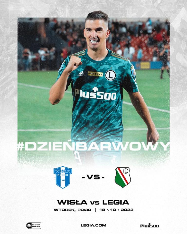 Wisła Płock - Legia Warszawa 0:3 (18.10.2022)
