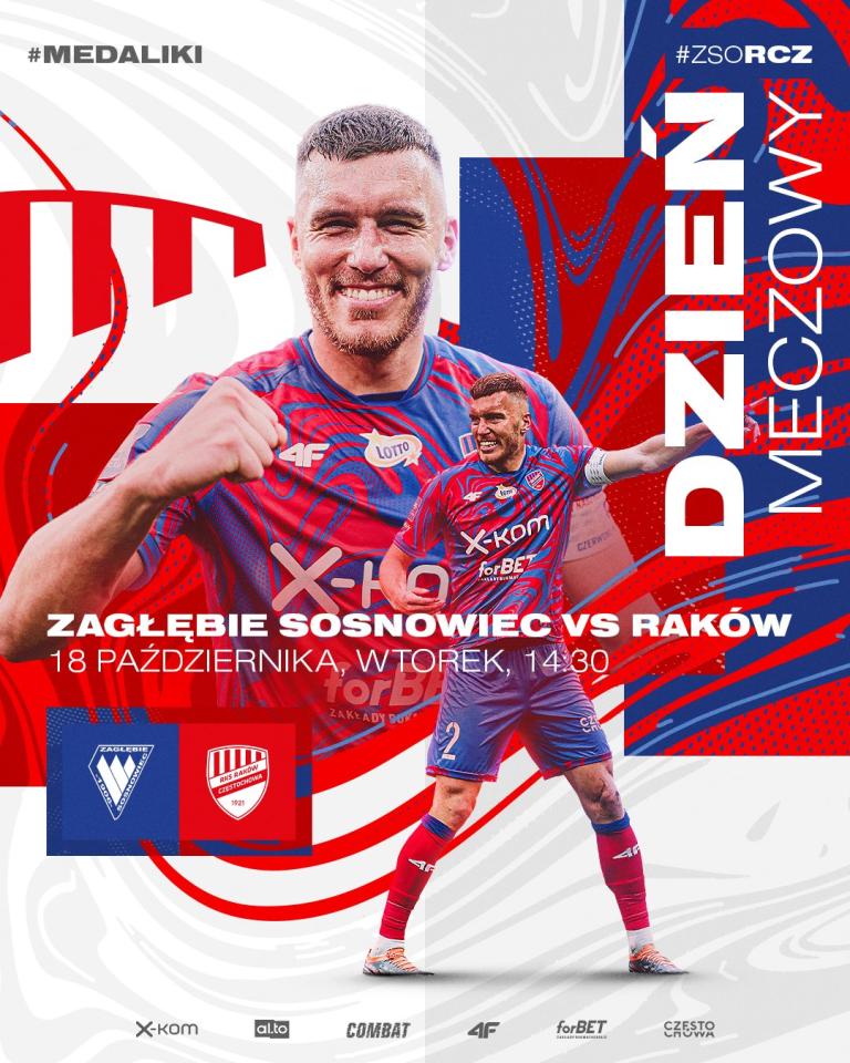 Zagłębie Sosnowiec - Raków Częstochowa 0:1 (18.10.2022)
