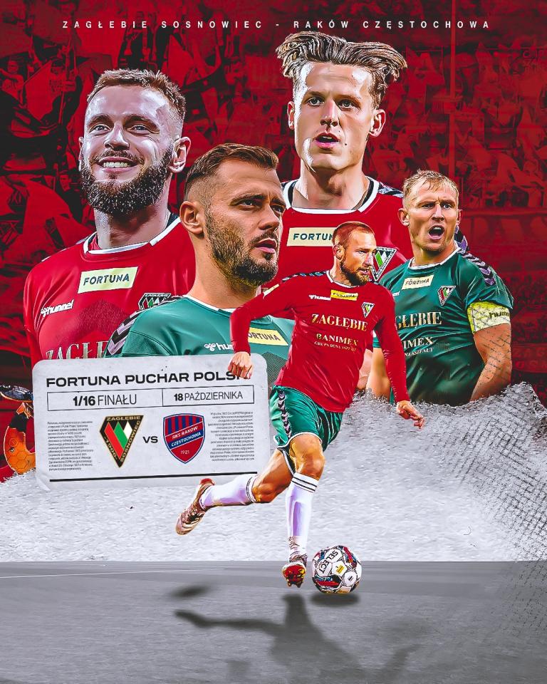 Zagłębie Sosnowiec - Raków Częstochowa 0:1 (18.10.2022)