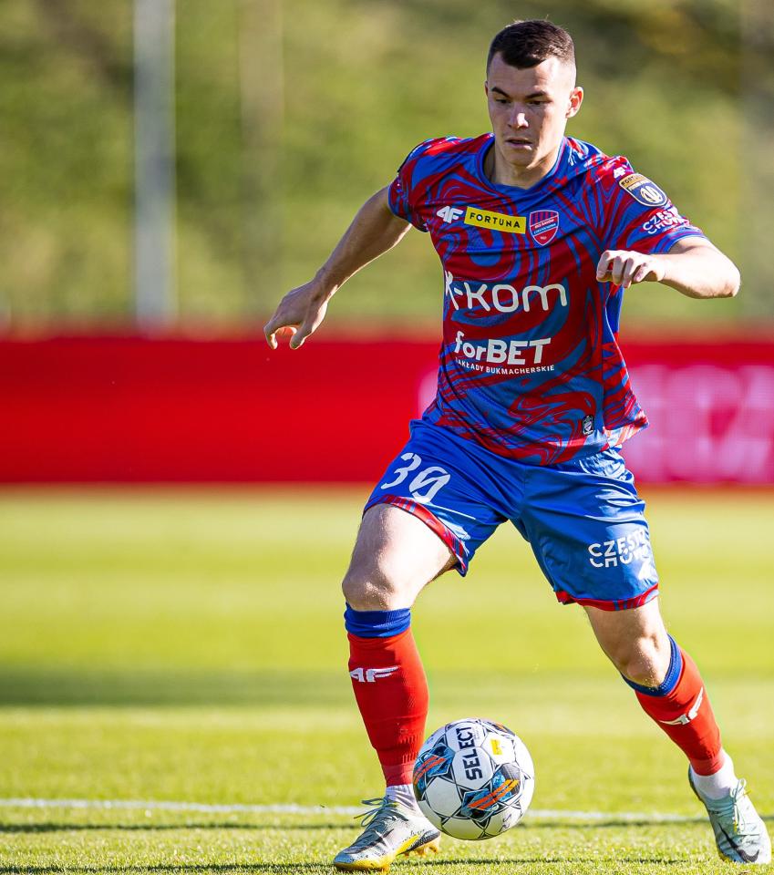 Zagłębie Sosnowiec - Raków Częstochowa 0:1 (18.10.2022) Władysław Koczerhin