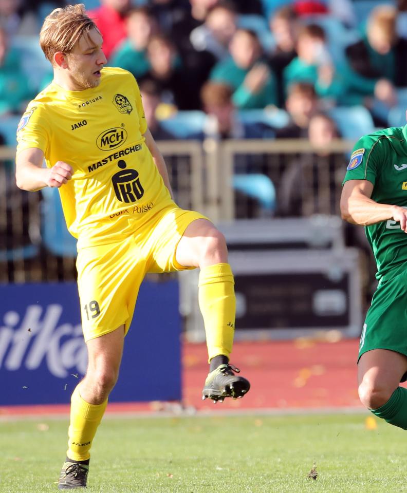 Lechia Zielona Góra - Radomiak Radom 0:0, k. 3:1 (10.11.2022) Jakub Babij
