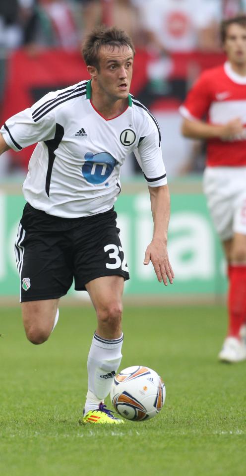 Miroslav Radović (Legia Warszawa - Spartak Moskwa 2:2, 18.08.2011).