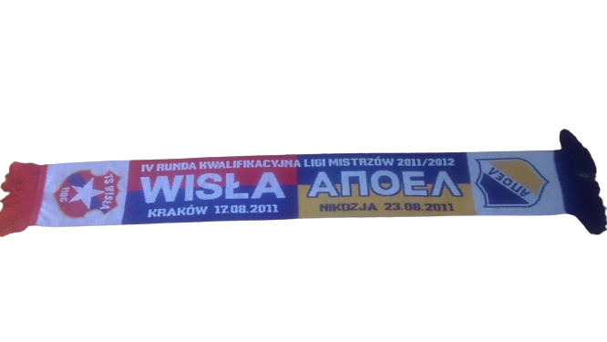 Szalik APOEL Nikozja - Wisła Kraków 3:1 (23.08.2011)