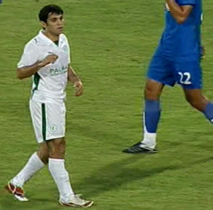 Xəzər Lenkoran - Lech Poznań 0:1, 17.07.2008 Zaur Ramazanov