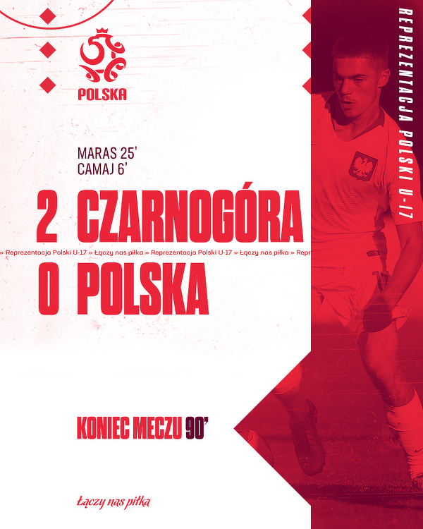Czarnogóra - Polska 2:0 U17 (20.11.2022)