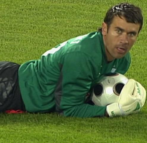 Grasshopper Zurych - Lech Poznań 0:0 (28.08.2008) Krzysztof Kotorowski