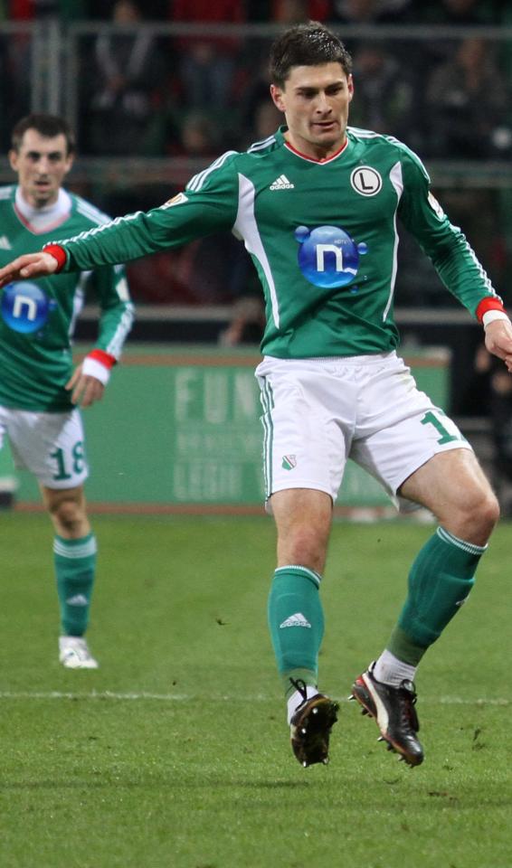 Marcin Komorowski (do meczu PSV Eindhoven - Legia Warszawa 1:0, 15.09.2011).