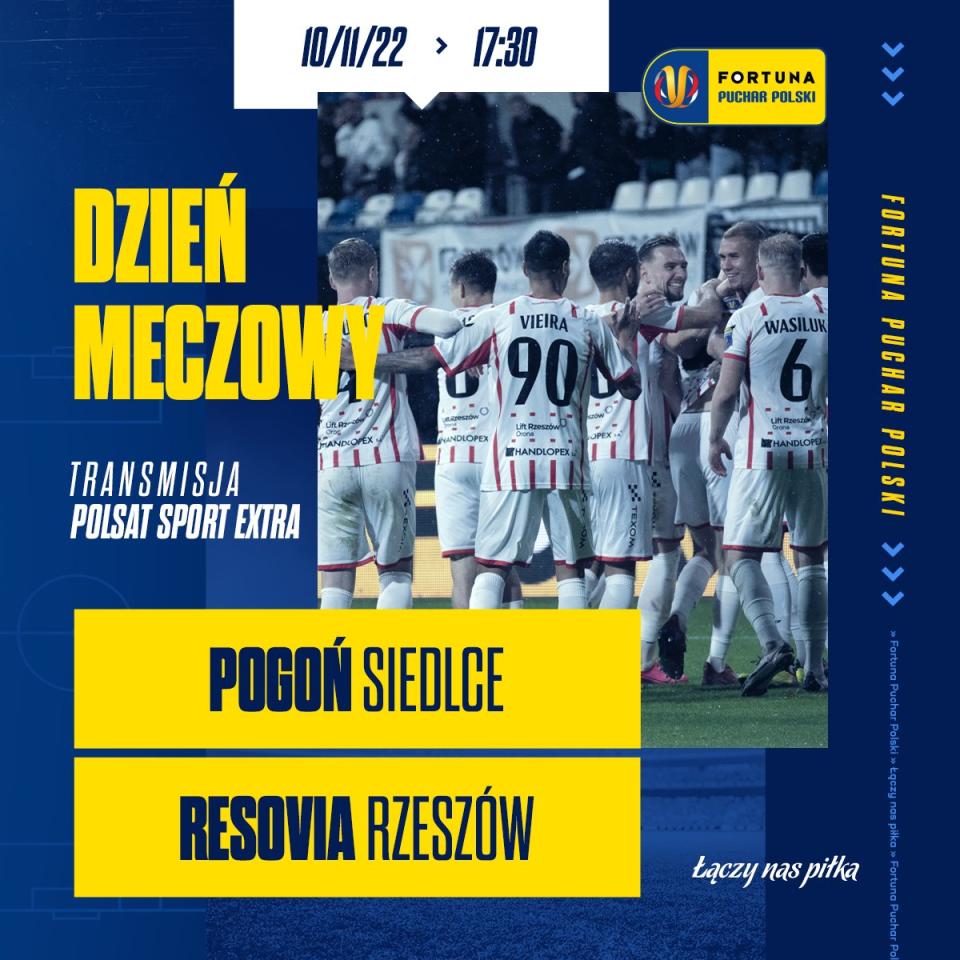 Pogoń Siedlce - Resovia Rzeszów 1:0 (10.11.2022)