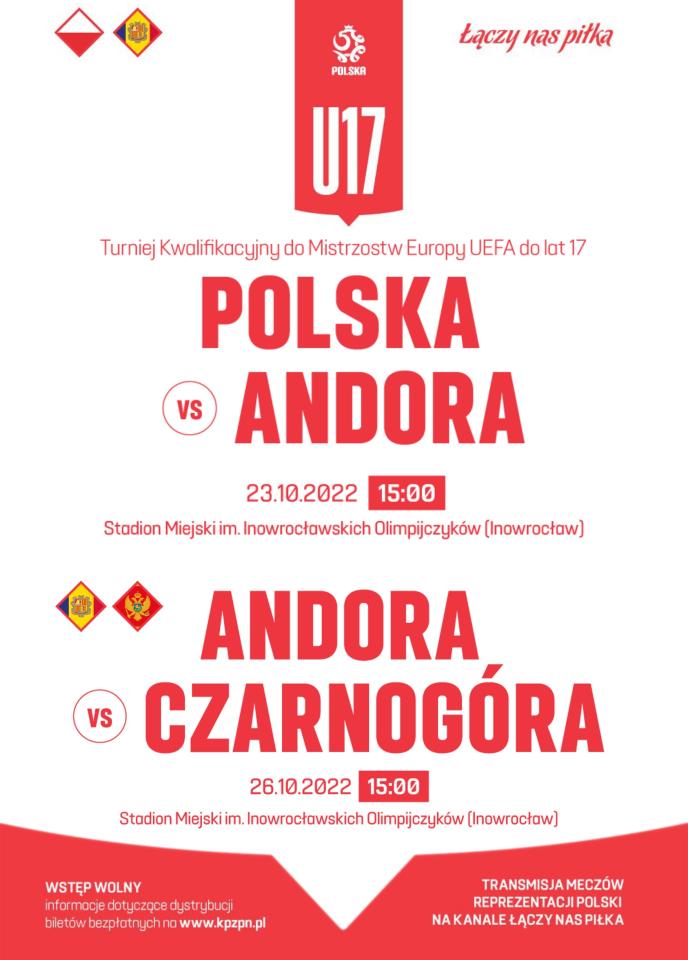 Polska - Andora 6:1 U17 (23.10.2022)