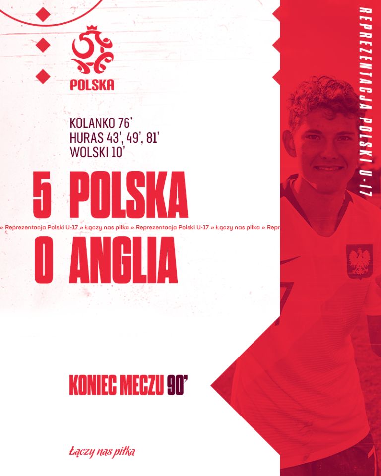 Polska - Anglia 5:0 U17 (27.09.2022)