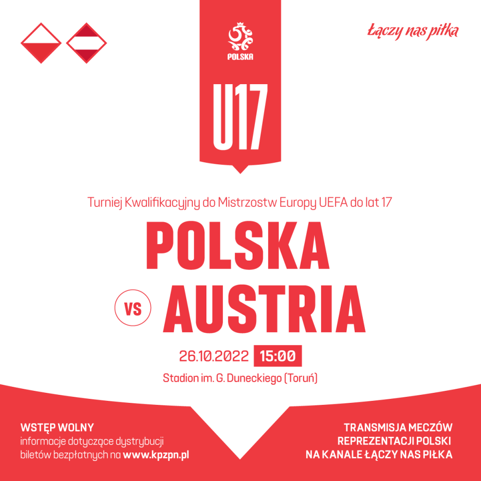 Polska - Austria 4:2 U17 (26.10.2022)