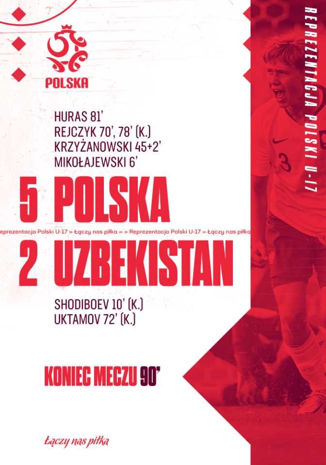 Polska - Uzbekistan 5:2 U17 (23.09.2022)