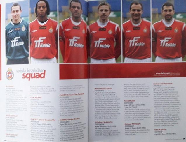 Program Tottenham Hotspur - Wisła Kraków 2:1 (18.09.2008) 3
