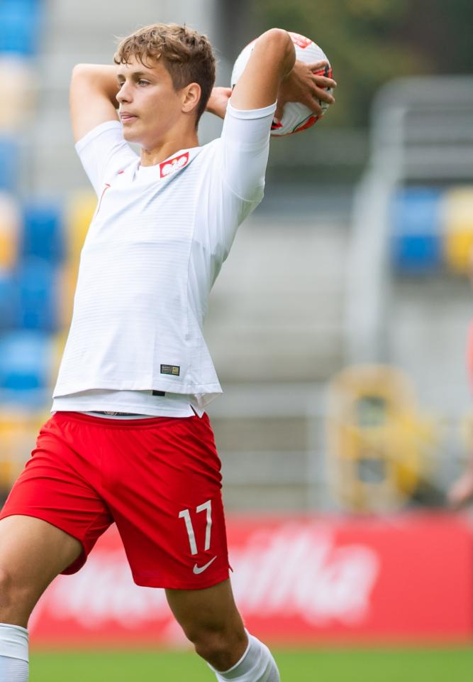 Tommaso Guercio (Polska - Włochy 0:1 U19, 27.09.2022).