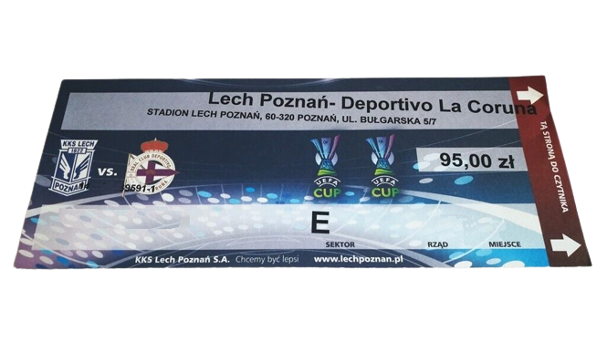 Lech Poznań - Deportivo La Coruña 1:1 (04.12.2008)