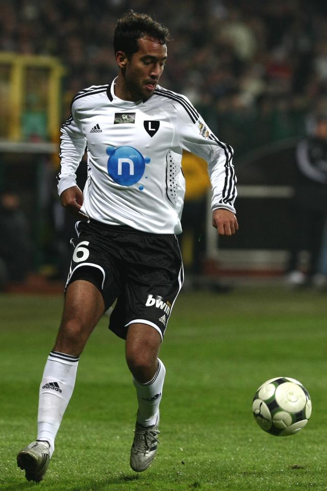 Roger Guerreiro (do meczu Legia Warszawa - FK Moskwa 1:2, 14.08.2008)
