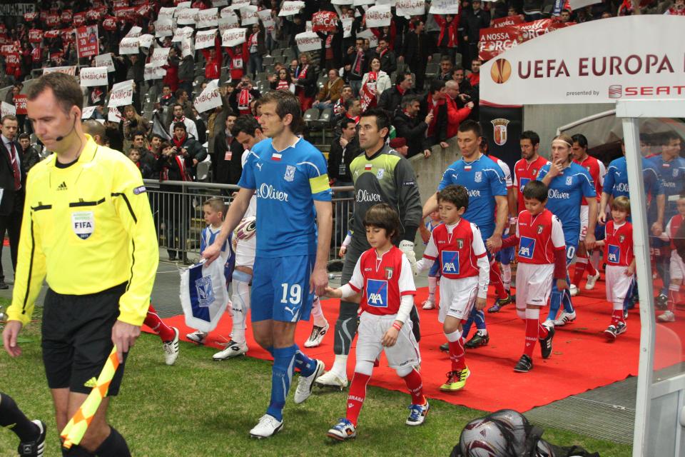 SC Braga - Lech Poznań 2:0 (24.02.2011)