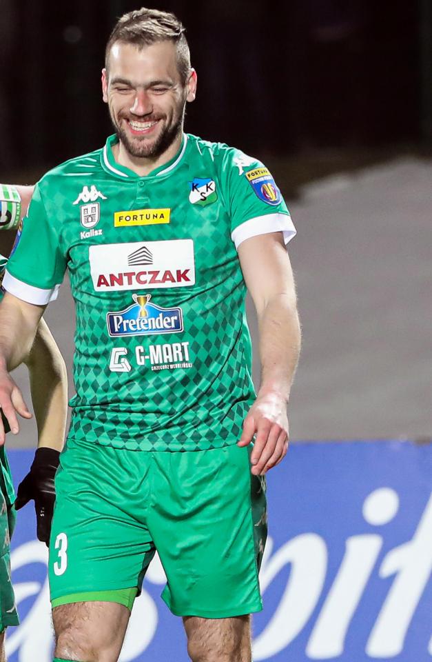 KKS Kalisz - Śląsk Wrocław 3:0 (01.03.2023) Mateusz Gawlik