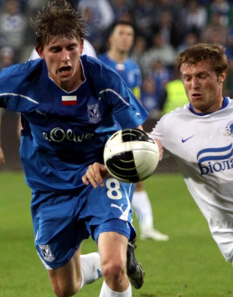 Jacek Kiełb (Lech Poznań - Dnipro Dniepropietrowsk 0:0, 26.08.2010)