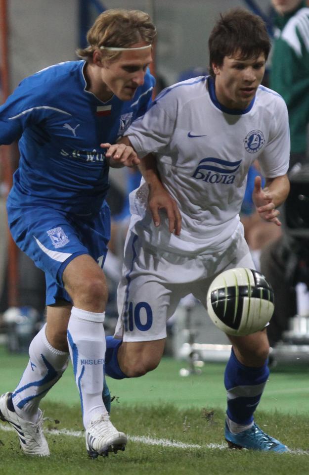 Jewhen Konoplanka (Lech Poznań - Dnipro Dniepropietrowsk 0:0, 26.08.2010)
