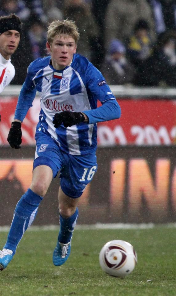 Artjoms Rudņevs (Lech Poznań - Juventus Turyn 1:1, 01.12.2010)