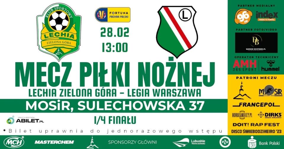 Lechia Zielona Góra - Legia Warszawa 0:3 (28.02.2023)