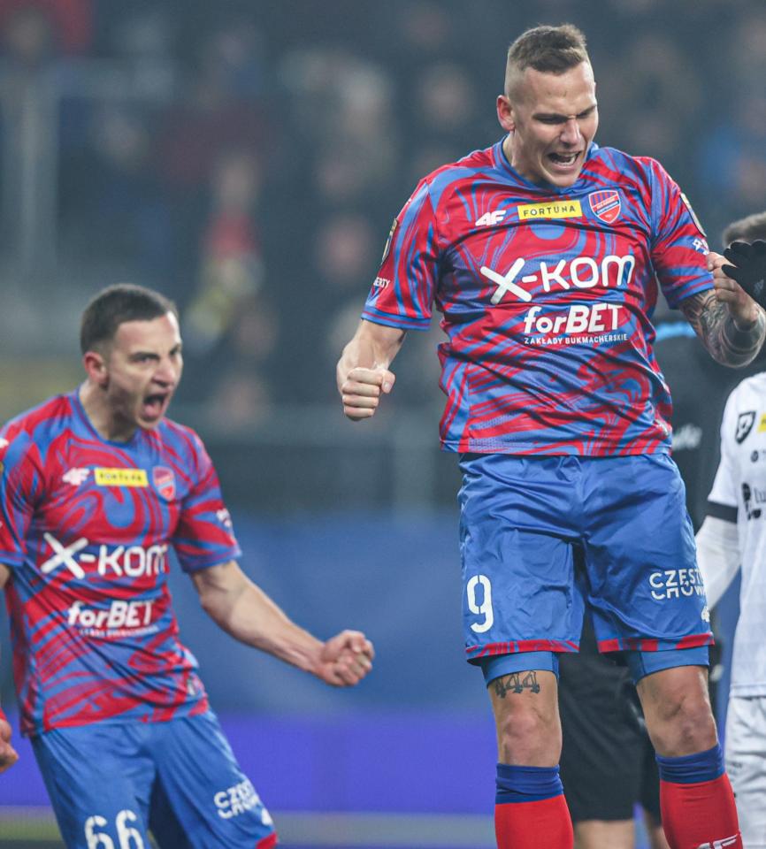 Motor Lublin - Raków Częstochowa 0:3 (01.03.2023) Sebastian Musiolik