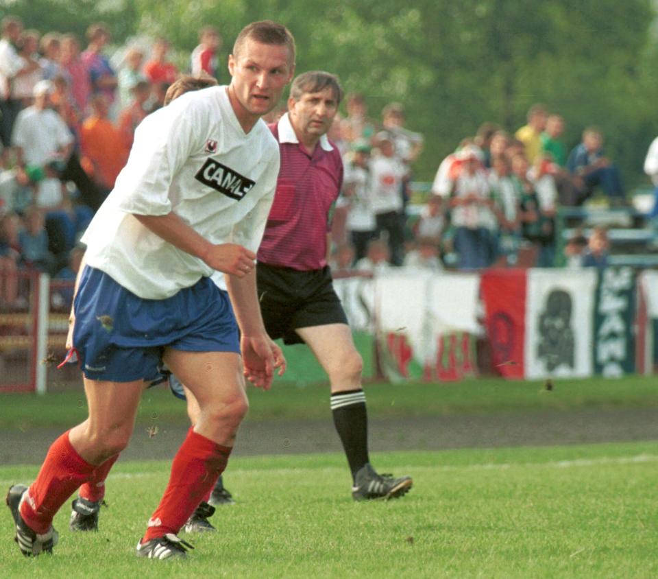 Pogoń Szczecin - Amica Wronki 4:0 (13.11.1996) Grzegorz Niciński