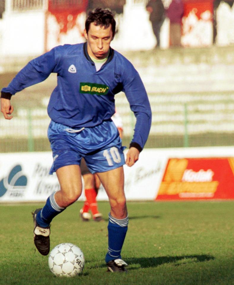 Ruch Chorzów - Polonia Warszawa 1:0 (13.11.1996) Mariusz Śrutwa